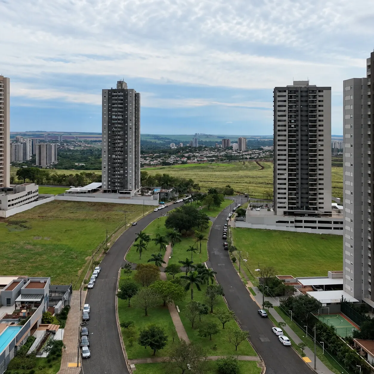 Vista do bairro Quinta da Primavera, em Ribeirão Preto